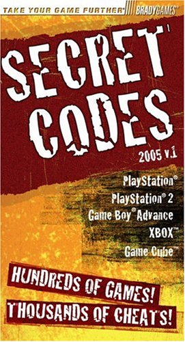 Front page of book with cheat codes for games